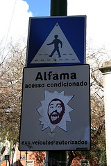 Image showing Welcome to Alfama