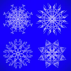 Image showing Snow Flakes