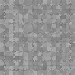 Image showing Abstract Circle Grey Background