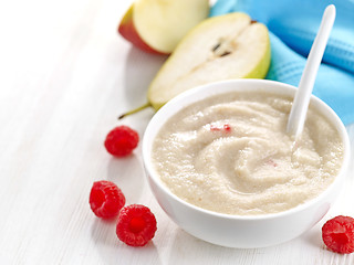 Image showing bowl of baby food