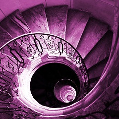 Image showing Spiral staircase\r\r