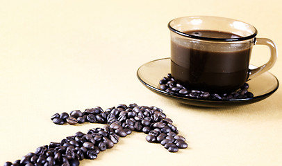 Image showing Cup with coffee