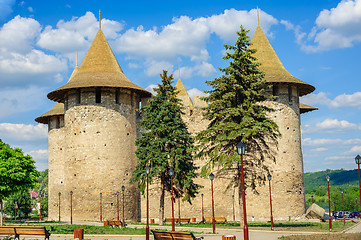 Image showing Medieval fortress in Soroca, Republic of Moldova