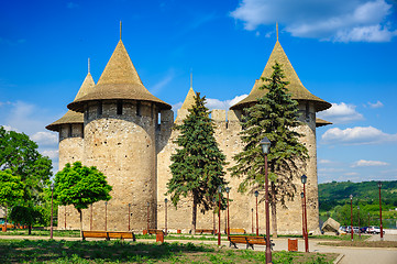 Image showing Medieval fortress in Soroca, Republic of Moldova