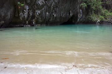 Image showing Pond in Cave.