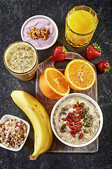 Image showing healthy breakfast ingredients