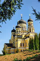 Image showing Main church in the Hancu Monastery, Republic Moldova