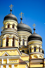 Image showing Main church in the Hancu Monastery, Republic Moldova