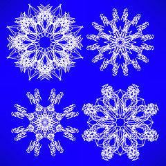 Image showing Snow Flakes