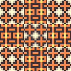 Image showing Seamless pattern. Mosaic. 