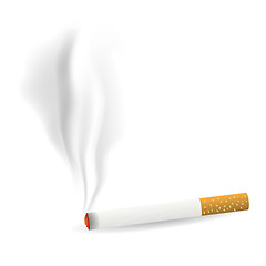 Image showing Smoking Cigarette