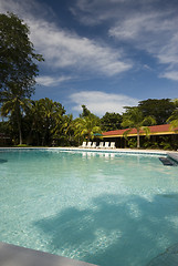 Image showing hotel swimming pool