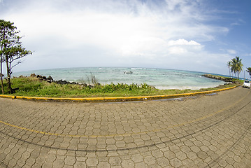 Image showing malecon road corn island north end