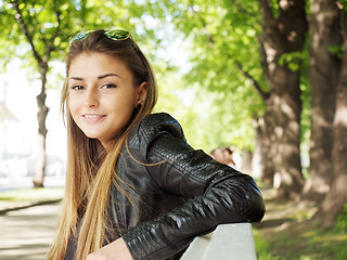 Image showing Portrait of beautiful woman