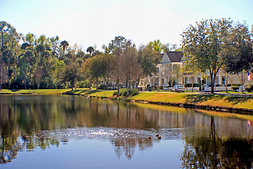 Image showing Residential Lake