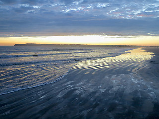 Image showing Ocean Sunset