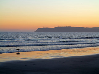 Image showing Ocean Sunset