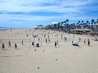 Image showing Beach Volleyball