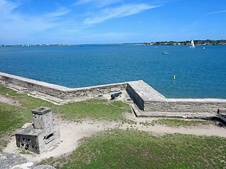 Image showing Castillo de San Marcos, St. Augustine, Florida