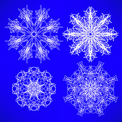 Image showing Snow Flakes