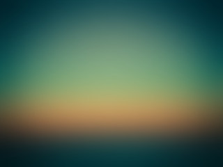 Image showing Beautiful Colorful Gradient Green Blue Orange