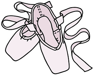 Image showing Ballet shoe