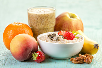 Image showing healthy breakfast ingredients