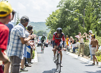 Image showing The Cyclist Daniel Oss - Tour de France 2014