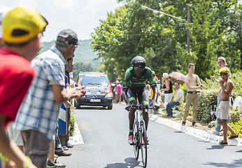 Image showing The Cyclist Kevin Reza - Tour de France 2014