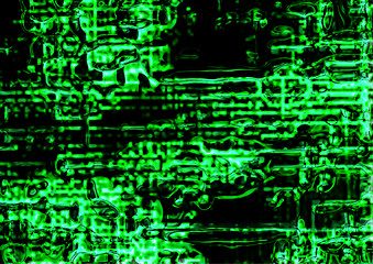 Image showing matrix background