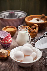 Image showing Baking ingredients