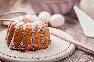 Image showing Marble cake