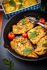 Image showing Marinated chicken breast 