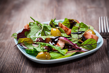 Image showing Mixed low calorie salad