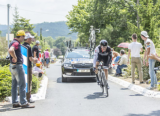 Image showing The Cyclist Markel Irizar - Tour de France 2014