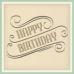 Image showing Happy Birthday