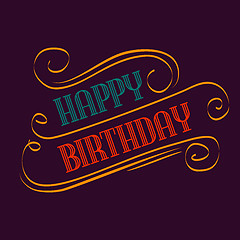 Image showing Happy Birthday