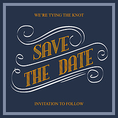 Image showing Save the Date