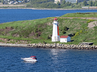 Image showing Georges Island Lighthouse