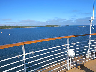 Image showing Cruise Ship View