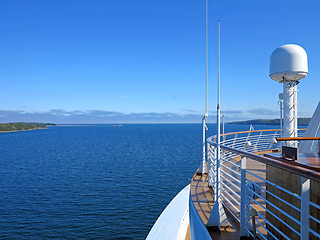 Image showing Cruise Ship View