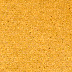 Image showing Retro look Brown corrugated cardboard background