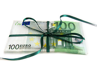 Image showing money as a gift