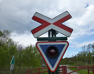 Image showing Level crossing