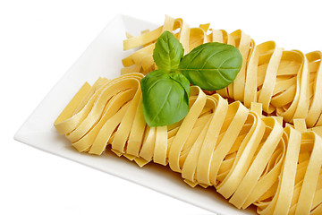 Image showing Raw noodles