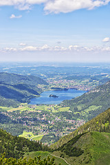 Image showing View from Jaegerkamp Bavaria Alps