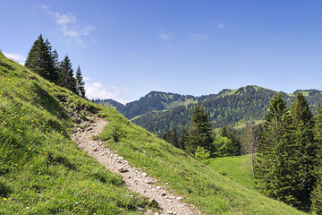 Image showing Ascent Jaegerkamp Bavaria Alps