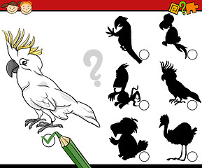 Image showing education shadows game cartoon