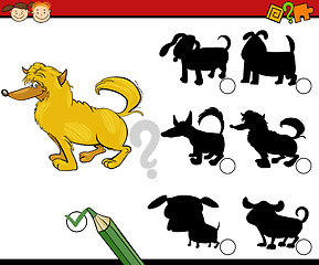 Image showing education shadows game cartoon