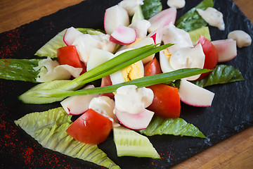 Image showing Summer salad
